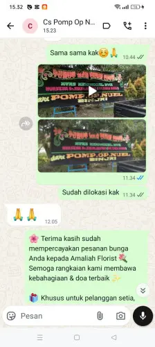 Testimonial Papan Bunga jayapura kota