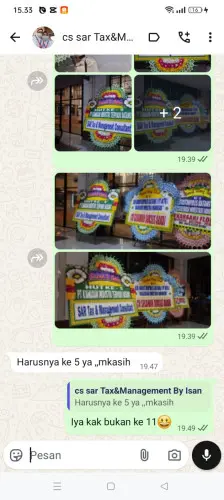 Testimonial Papan Bunga jayapura kota